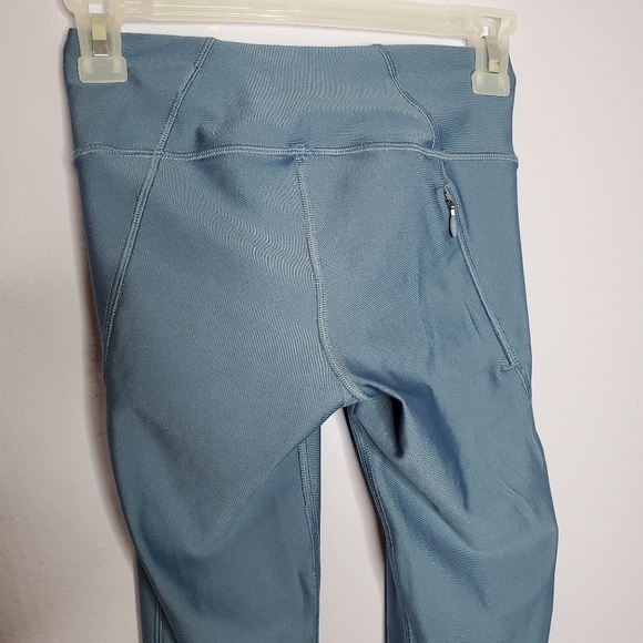 Under Armour Blue Heatgear Compression Leggings - Picture 6 of 13